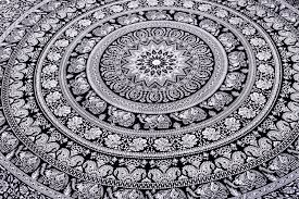 Mandala Black and White Display